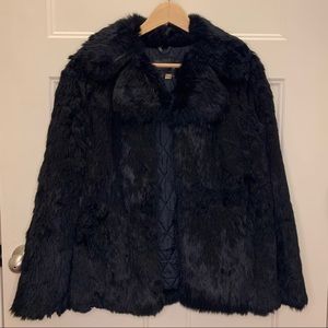 Vintage Genuine French Rabbit fur coat